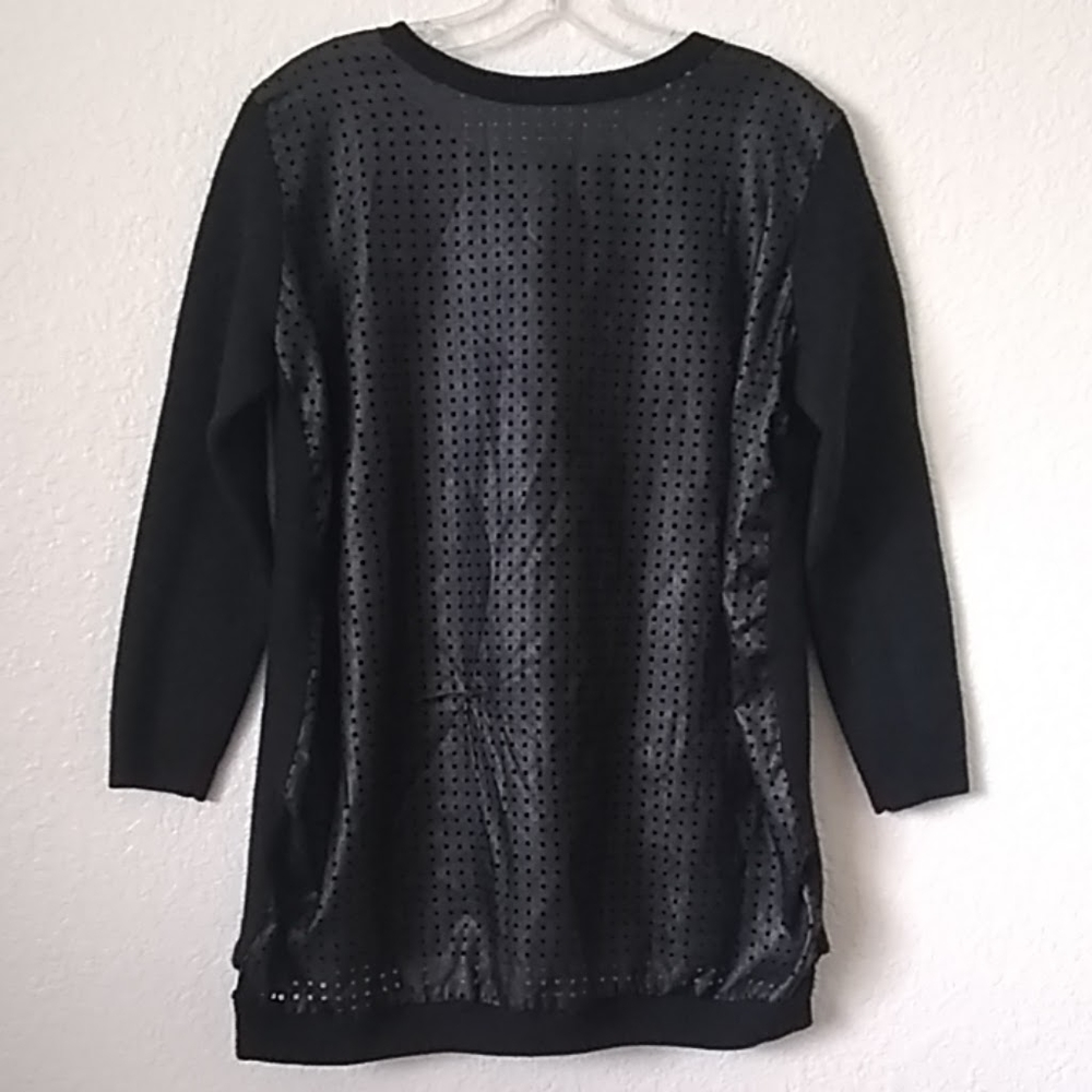 Ladies' Halogen Imitation Leather Front Top (XL)